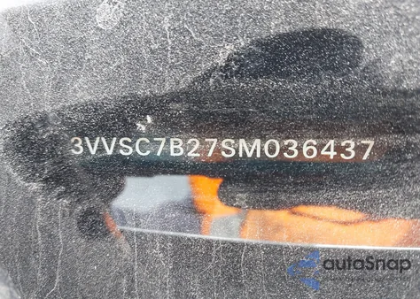 2025 Volkswagen Taos 1.5T Se z USA, uszkodzony, nr VIN 3VVSC7B27SM036437